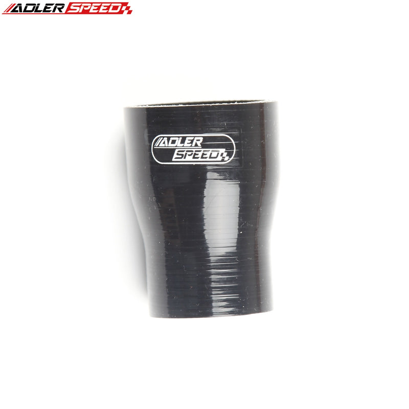 US SHIP 4ply 2" To 1.5'' ID Silicone Hose Reducer Straight Turbo Coupler Pipe Black
