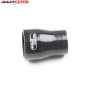 US SHIP 4ply 2" To 1.5'' ID Silicone Hose Reducer Straight Turbo Coupler Pipe Black