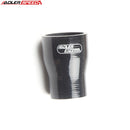 US SHIP 4ply 2" To 1.5'' ID Silicone Hose Reducer Straight Turbo Coupler Pipe Black