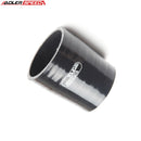 US SHIP Black 2.75" To 2'' ID Turbo Reducer Straight Silicone Hose Coupler Pipe 4Ply