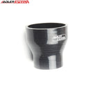 US SHIP ADLERSPEED 4Ply 3" To 2.25'' inch Straight Reducer 76.2mm Silicone Hose Coupler Pipe Black