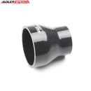 US SHIP 3" To 2'' inch Straight Reducer Silicone Coupler 4 Ply Hose Pipe Black