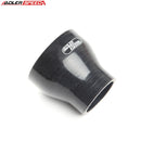 US SHIP 3" To 2'' inch Straight Reducer Silicone Coupler 4 Ply Hose Pipe Black