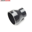 US SHIP ADLERSPEED 4Ply 3" To 2.25'' inch Straight Reducer 76.2mm Silicone Hose Coupler Pipe Black