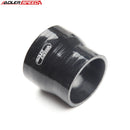 US SHIP ! 4Ply 3.25" To 2.75'' Straight Reducer 76.2mm Silicone Hose Coupler Pipe Black