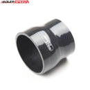 US SHIP ! ADLERSPEED 4Ply 3.5" To 3'' ID Straight Reducer Pipe Turbo Silicone Hose Coupler Tube Black