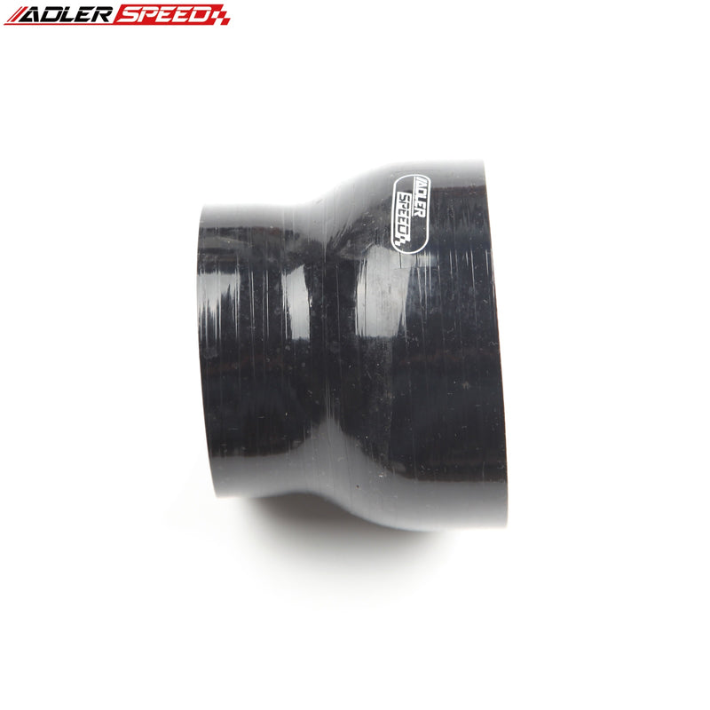 US SHIP ! ADLERSPEED 4Ply 3.75" To 2.75'' ID Straight Reducer Silicone Hose Turbo Coupler Pipe