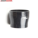 US SHIP ! 3.75" To 3.25'' inch ID Straight Reducer Turbo Silicone Hose Coupler Pipe Black