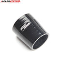 US SHIP ! 4 Ply 3.25" To 3'' ID Straight Reducer Silicone Coupler Hose Pipe 83-76mm Black