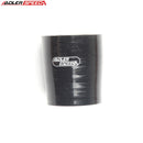 US SHIP ! 4 Ply 3.25" To 3'' ID Straight Reducer Silicone Coupler Hose Pipe 83-76mm Black