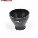 US SHIP ! 4Ply 4" To 2'' Inch ID Straight Reducer Black Silicone Hose Coupler 76.2mm