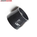 US SHIP ! ADLERSPEED 4Ply 5" To 4.5'' inch Straight Reducer 76.2mm Silicone Hose Coupler Pipe Black