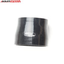 US SHIP ! ADLERSPEED 4Ply 5" To 4.5'' inch Straight Reducer 76.2mm Silicone Hose Coupler Pipe Black