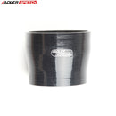 US SHIP ! ADLERSPEED 4Ply 5" To 4.5'' inch Straight Reducer 76.2mm Silicone Hose Coupler Pipe Black
