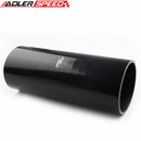 US SHIP ! ADLERSPEED 4Ply 4" inch ID Straight Hose Turbo Black Silicone Coupler Hose Pipe 305mm L