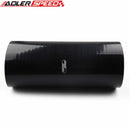 US SHIP ! ADLERSPEED 4Ply 4" inch ID Straight Hose Turbo Black Silicone Coupler Hose Pipe 305mm L