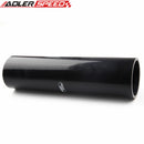US SHIP ! ADLERSPEED 4 Ply 3.25" inch ID Straight Silicone Hose 305mm Turbo Coupler Pipe Black
