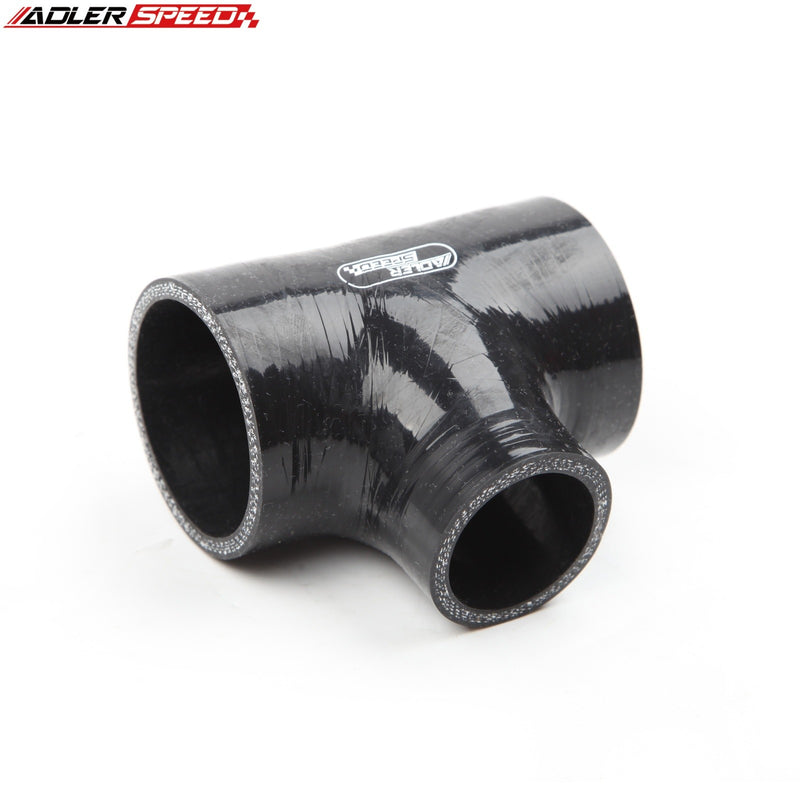 US SHIP ! ADLERSPEED 2.25" ID Silicone T-Piece Hose Dump Valve Rubber Joiner Pipe Spout 1.5" ID