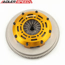 ADLERSPEED Racing Clutch Twin Disc Kit for 95-98 Toyota T100, 00-04 Tundra 3.4L STANDARD
