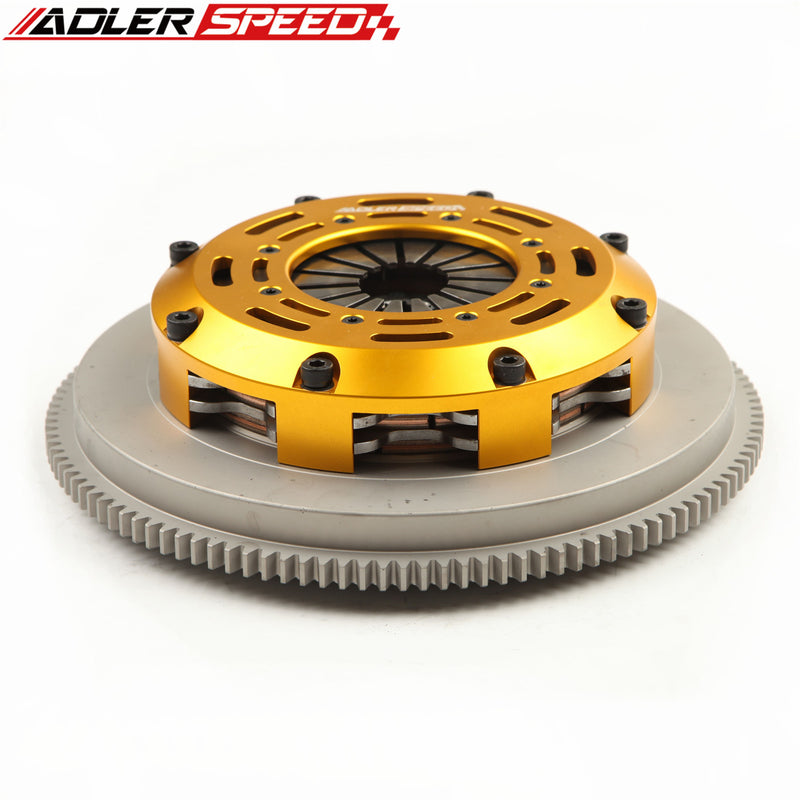 ADLERSPEED Racing Clutch Twin Disc Kit for 95-98 Toyota T100, 00-04 Tundra 3.4L STANDARD