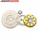 ADLERSPEED RACING CLUTCH SINGLE DISC KIT STANDARD FLYWHEEL for 1990-96 NISSAN 300ZX NON-TURBO Z32
