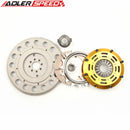 ADLERSPEED RACE CLUTCH SINGLE DISC & MEDIUM FLYWHEEL KIT for 1990-1996 NISSAN 300ZX NON-TURBO Z32