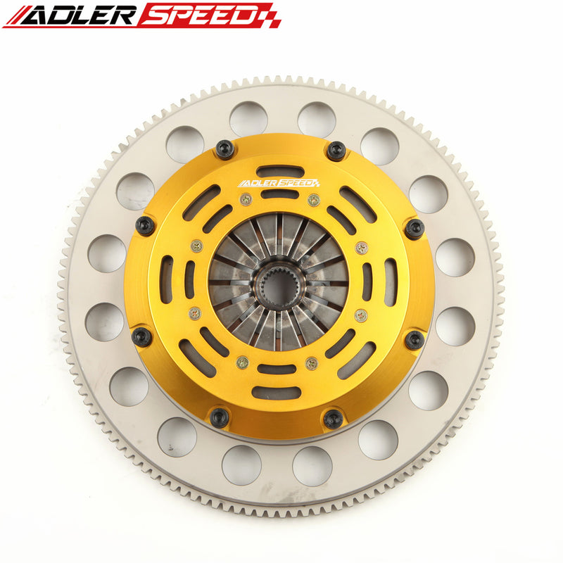 ADLERSPEED RACE CLUTCH SINGLE DISC & MEDIUM FLYWHEEL KIT for 1990-1996 NISSAN 300ZX NON-TURBO Z32