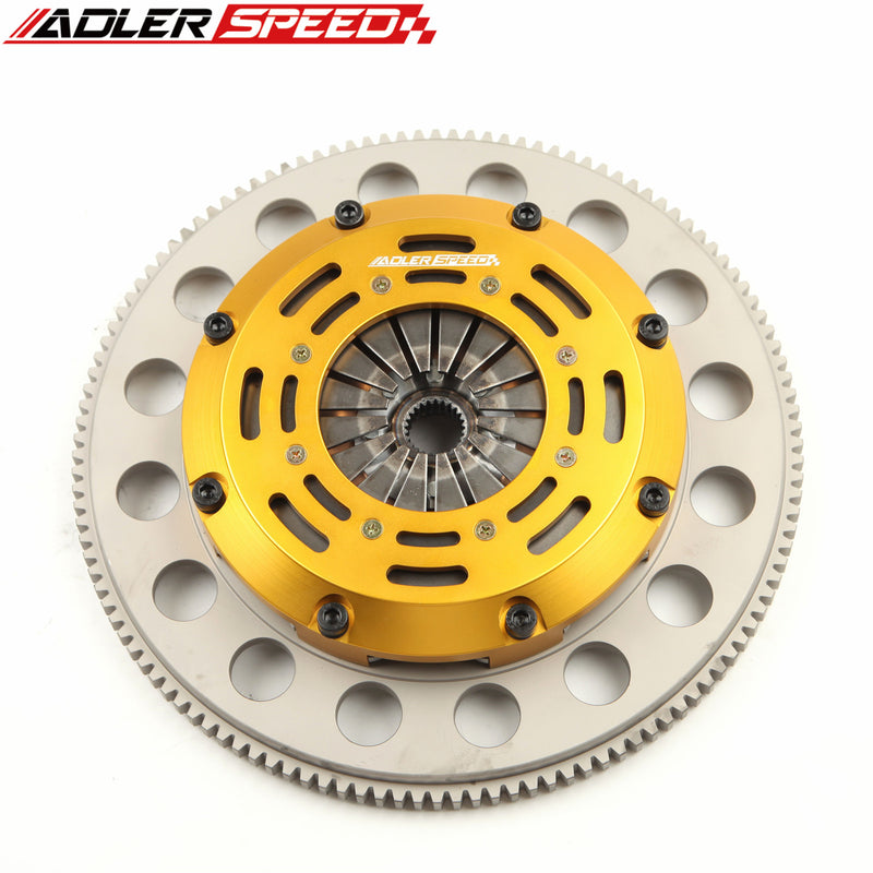 ADLERSPEED RACE CLUTCH SINGLE DISC & MEDIUM FLYWHEEL KIT for 1990-1996 NISSAN 300ZX NON-TURBO Z32