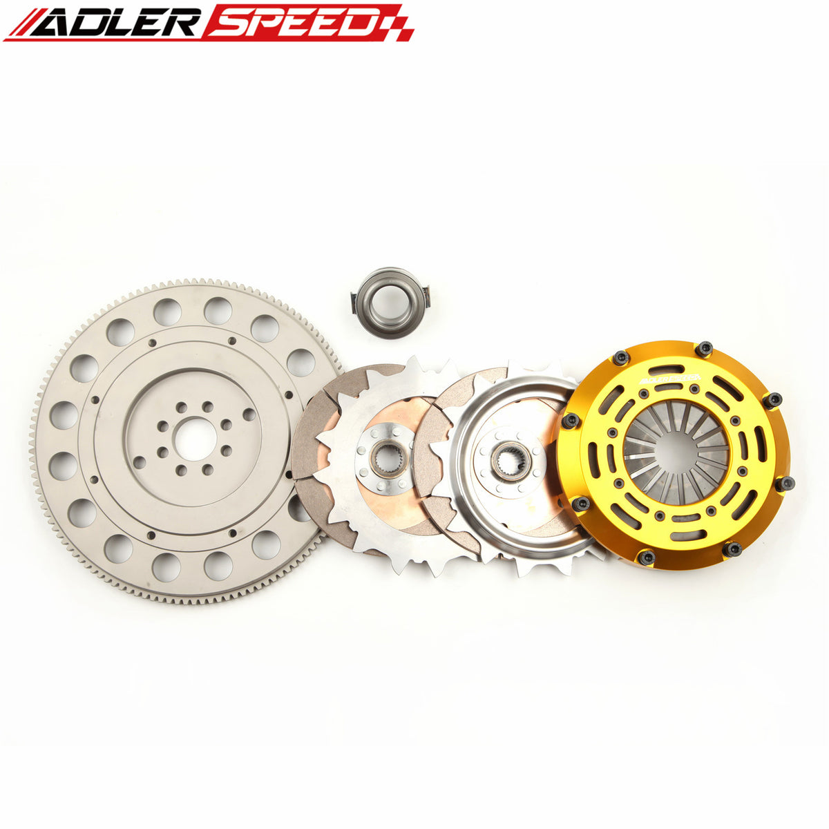 ADLERSPEED RACING CLUTCH TWIN DISC KIT MEDIUM for 1990-1996 NISSAN 300