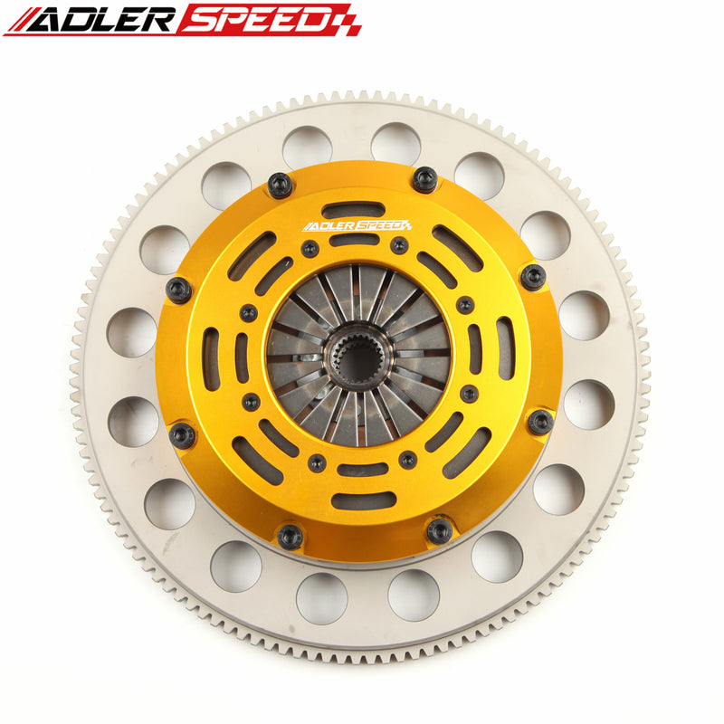 ADLERSPEED RACING CLUTCH TWIN DISC KIT MEDIUM for 1990-1996 NISSAN 300ZX NON-TURBO Z32