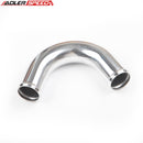 US SHIP ！ 135 Degree 3.5" OD Aluminum Mandrel Bend Turbo Intercooler Pipe Tubing L=300MM
