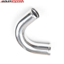US SHIP ! 1.75" OD 135 Degree Mandrel Bend Turbo Intercooler Aluminum Pipe Tube L=300MM