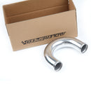 US SHIP ! 1.75" OD 180 Degree Aluminum Mandrel Bend Turbo Intercooler Pipe Tubing L=300MM
