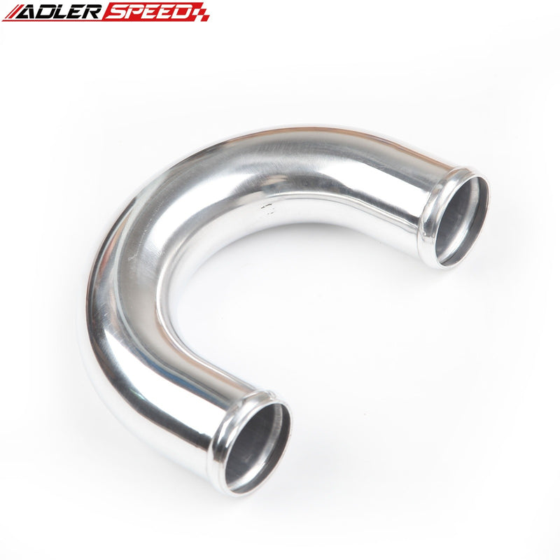 US SHIP ! 1.75" OD 180 Degree Aluminum Mandrel Bend Turbo Intercooler Pipe Tubing L=300MM