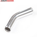US SHIP 2" 51MM OD 45 Degree Aluminum Turbo Intercooler Pipe Tube Tubing L=300MM