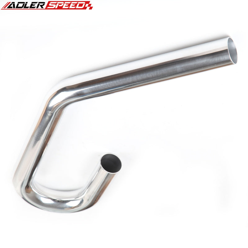 US SHIP 1.5" 180 & 45 Degree U J Combo Aluminum Mandrel Bend Turbo Intercooler Pipe