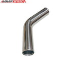 US SHIP ! ADLERSPEED 4" Inch OD Aluminum Turbo Intercooler Tubing 45 Degree Elbow Pipe Length=600MM