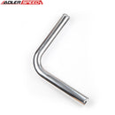 US STOCK 90 Degree 4" OD Aluminum Turbo Intercooler Mandrel Bend Pipe L=600MM