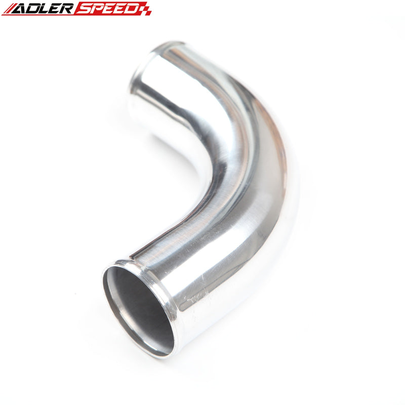 US SHIP 90 Degree 3.5" OD Aluminum Turbo Intercooler Mandrel Bend Pipe L=300MM
