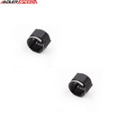 US SHIP ! ADLERSPEED 2PCS -12AN AN12 to 3/4" Tube Nuts Aluminum Fuel Fitting Adapter Black