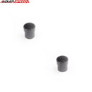 US SHIP ! ADLERSPEED 2PCS -6AN AN6 To 3/8" & 5/16" Tube Sleeves Adapter Aluminum Tube Nut Black USA