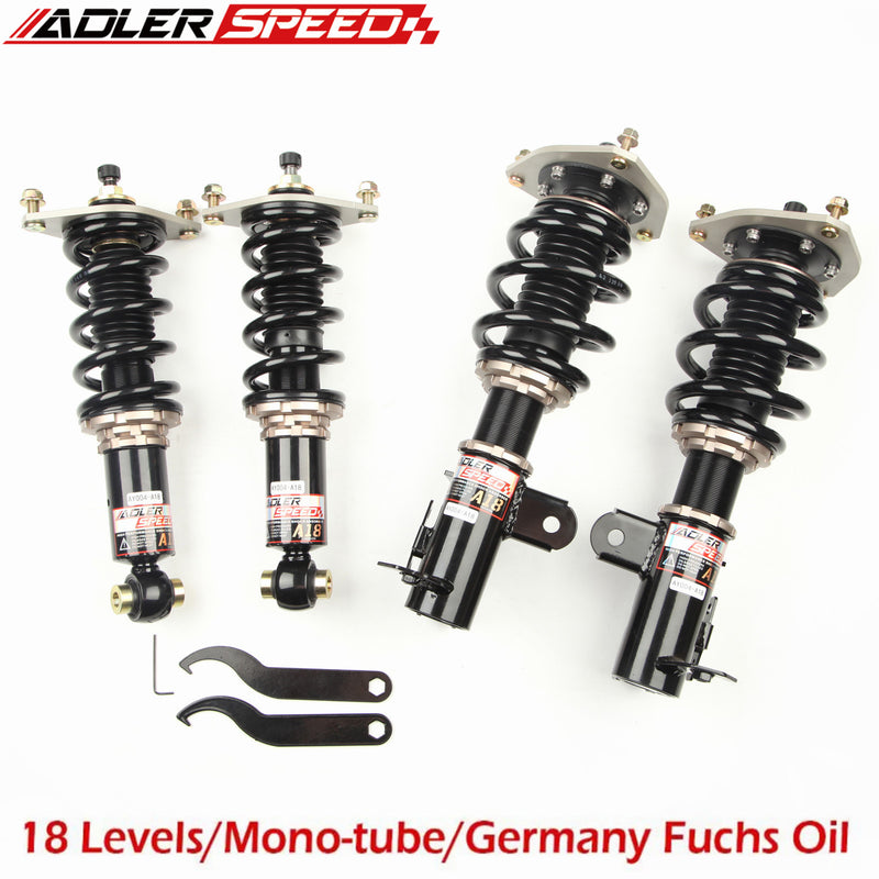 ADLERSPEED 18 Ways Adjustable Coilovers Lowering for 13-23 FRS FR-S BRZ 86 GR86