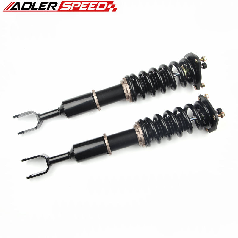 ADLERSPEED 32 Levels Mono Tube Coilover Suspension Kit For 03-09 G35 350Z VQ35 3.5L