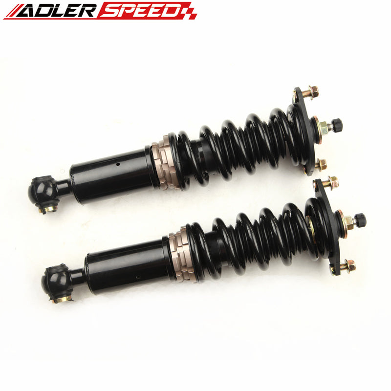 ADLERSPEED 32 Level Mono Tube Coilover Lowering Suspension Kit For Nissan 300ZX Z32 90-96