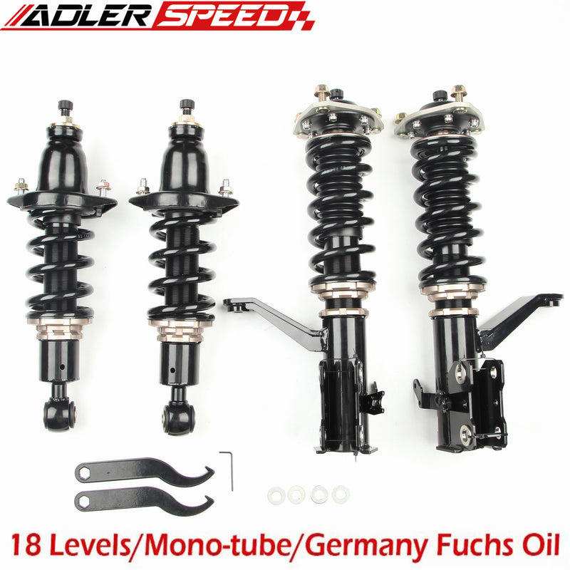 ADLERSPEED 18 Level Coilovers Suspension Kit For 02-06 Acura Rsx DC5 Adj.Height