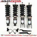 ADLERSPEED 32 Level Damper Adjust Coilovers Lowering Kit For 96-00 Civic EK EM1