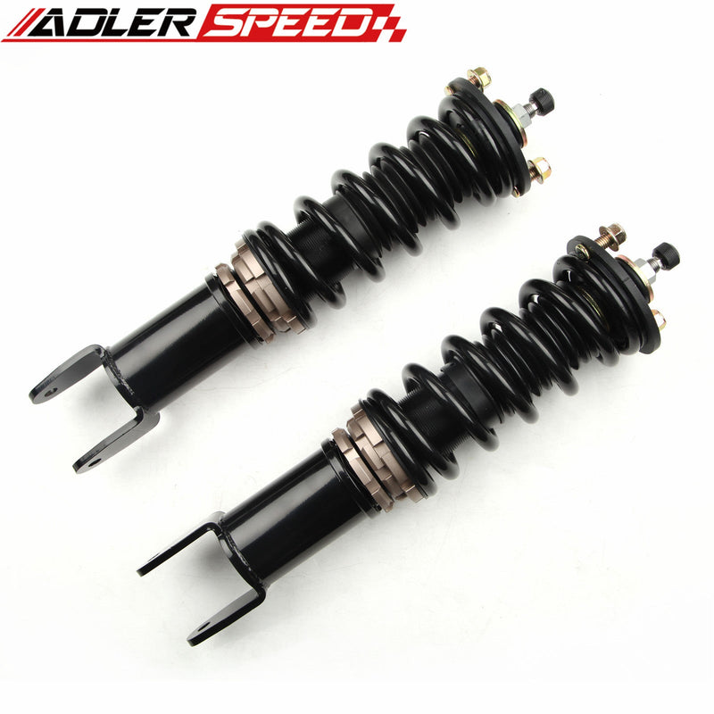 US SHIP ! ADLERSPEED 32 Level Damper Adjust Coilovers Lowering Kit For Integra 94-01 Civic Del Sol 92-00