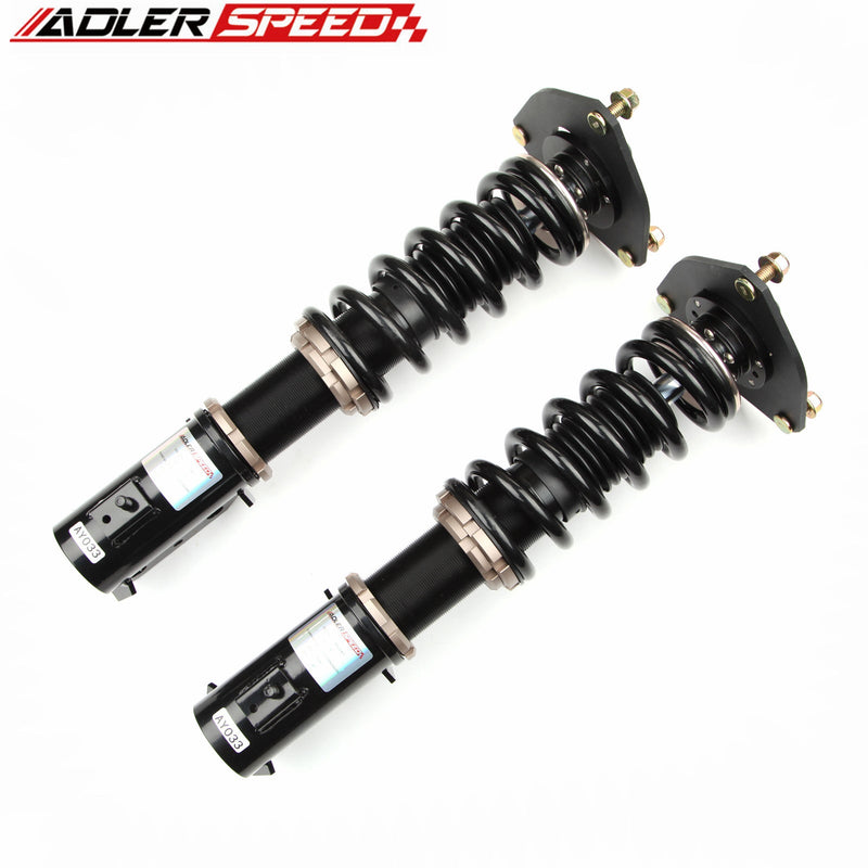 US SHIP ! ADLERSPEED 32 Level Damper Adjust Coilovers Lowering Suspension For 03-06 LANCER EVO 7/8/9