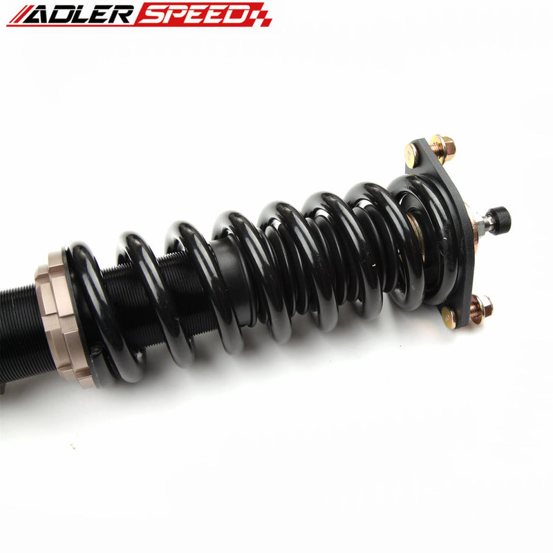 US SHIP ! ADLERSPEED 32 Level Damper Adjust Coilovers Lowering Suspension For 03-06 LANCER EVO 7/8/9