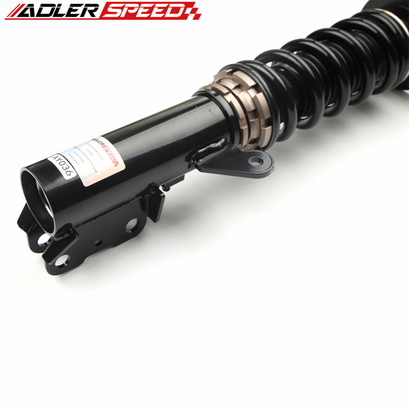 ADLERSPEED 32 Way Mono Tube Coilover Lowering Suspension Kit for Lancer 08-17 FWD